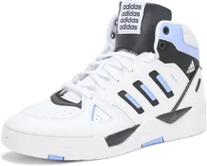 adidas Mens Midcity Mid Lace Up Sneakers Shoes Casual - White