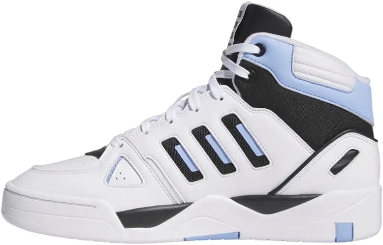 adidas Mens Midcity Mid Lace Up Sneakers Shoes Casual - White