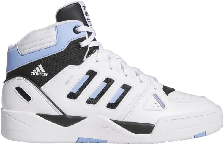 adidas Mens Midcity Mid Lace Up Sneakers Shoes Casual - White