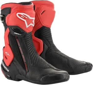 Alpinestars SMX Plus v2 Vented Boots (45) (Black/Red)