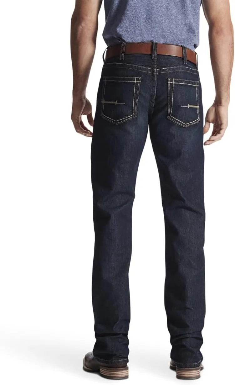 ARIAT Men's Rebar M4 Low Rise Bootcut Jeans in Bodie