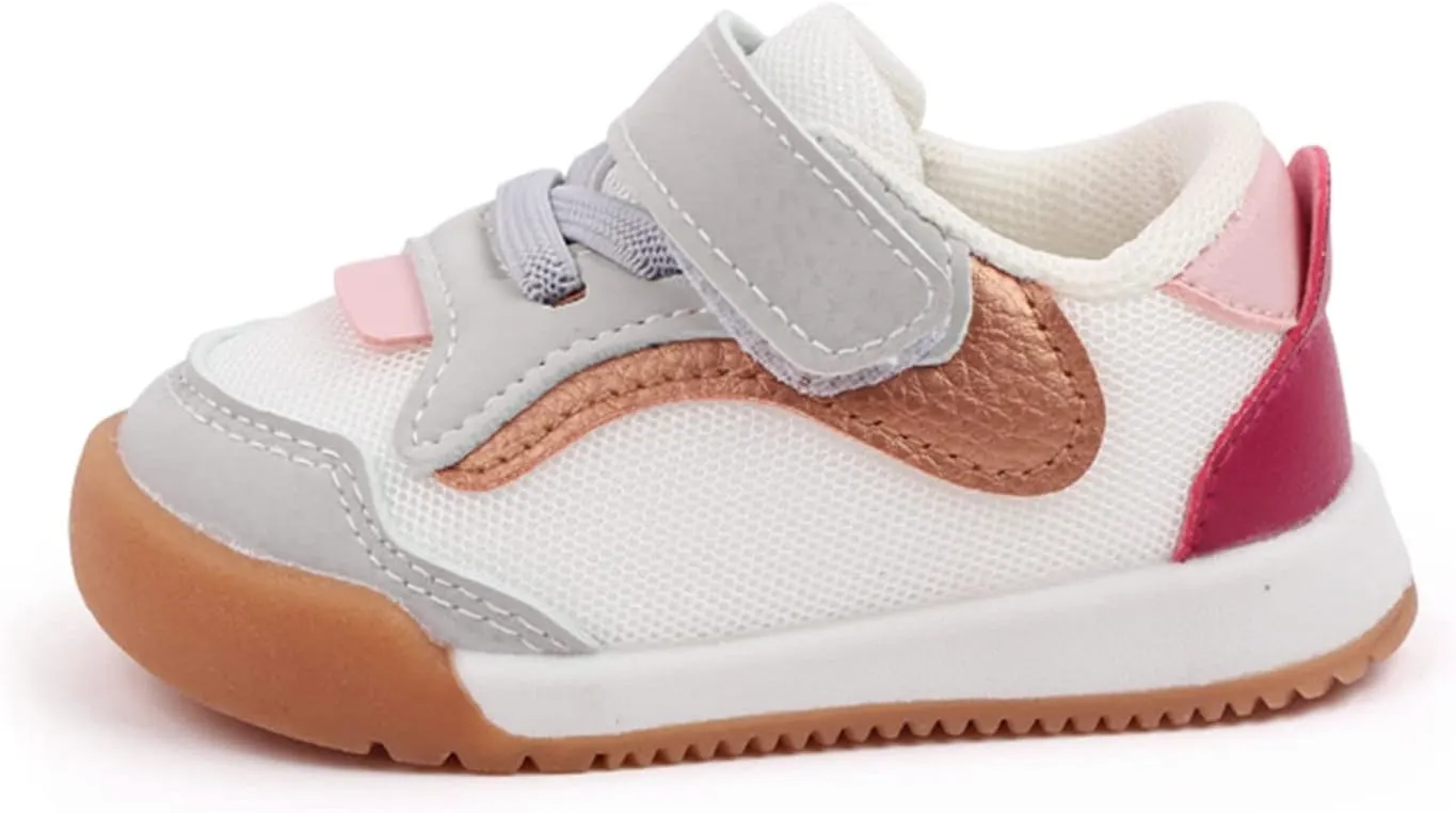 Baby Boy Girl Shoes Infant Non Slip Sneakers Breathable Lightweight Toddler First Walking Shoes 6 12 18 24 Months
