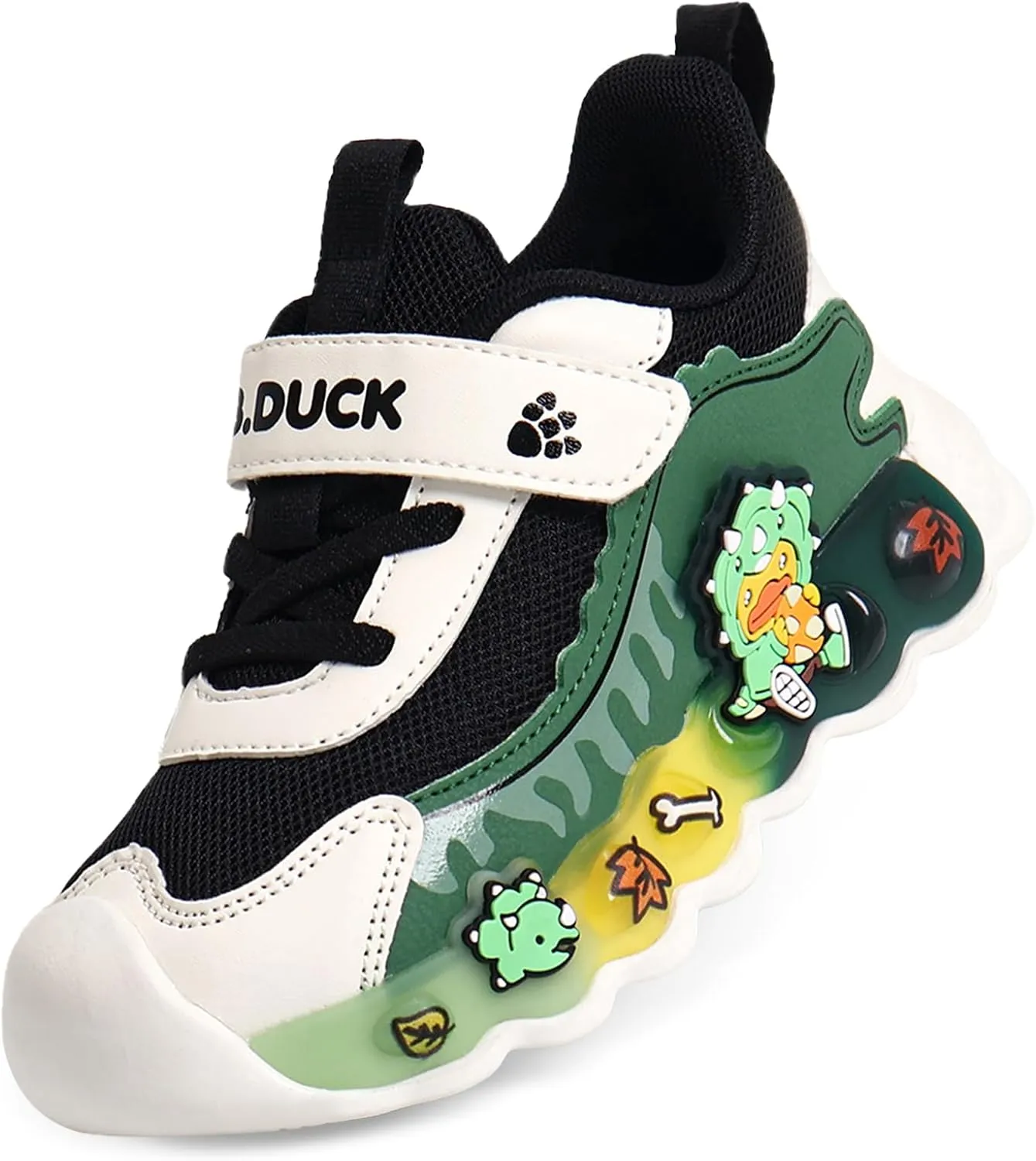 B.Duck Toddler Shoes for Girl and Boy Kids Shoes Toddler Sneakers Girls Shoes [Cute Cartoon Duck] Toddler Running Shoes Toddler Sneakers for Toddler/Little Kid Shoes Size 6-12
