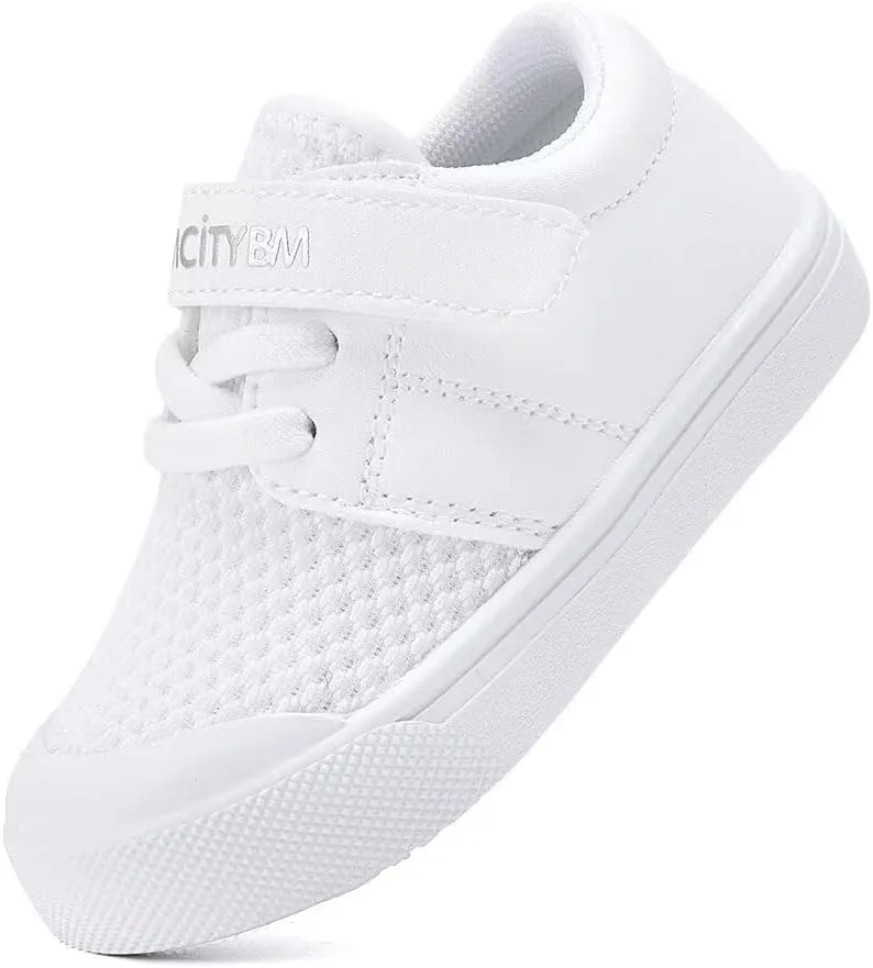 BMCiTYBM Baby Sneakers Girls Boys Lightweight Breathable Mesh First Walkers Shoes 6-24 Months
