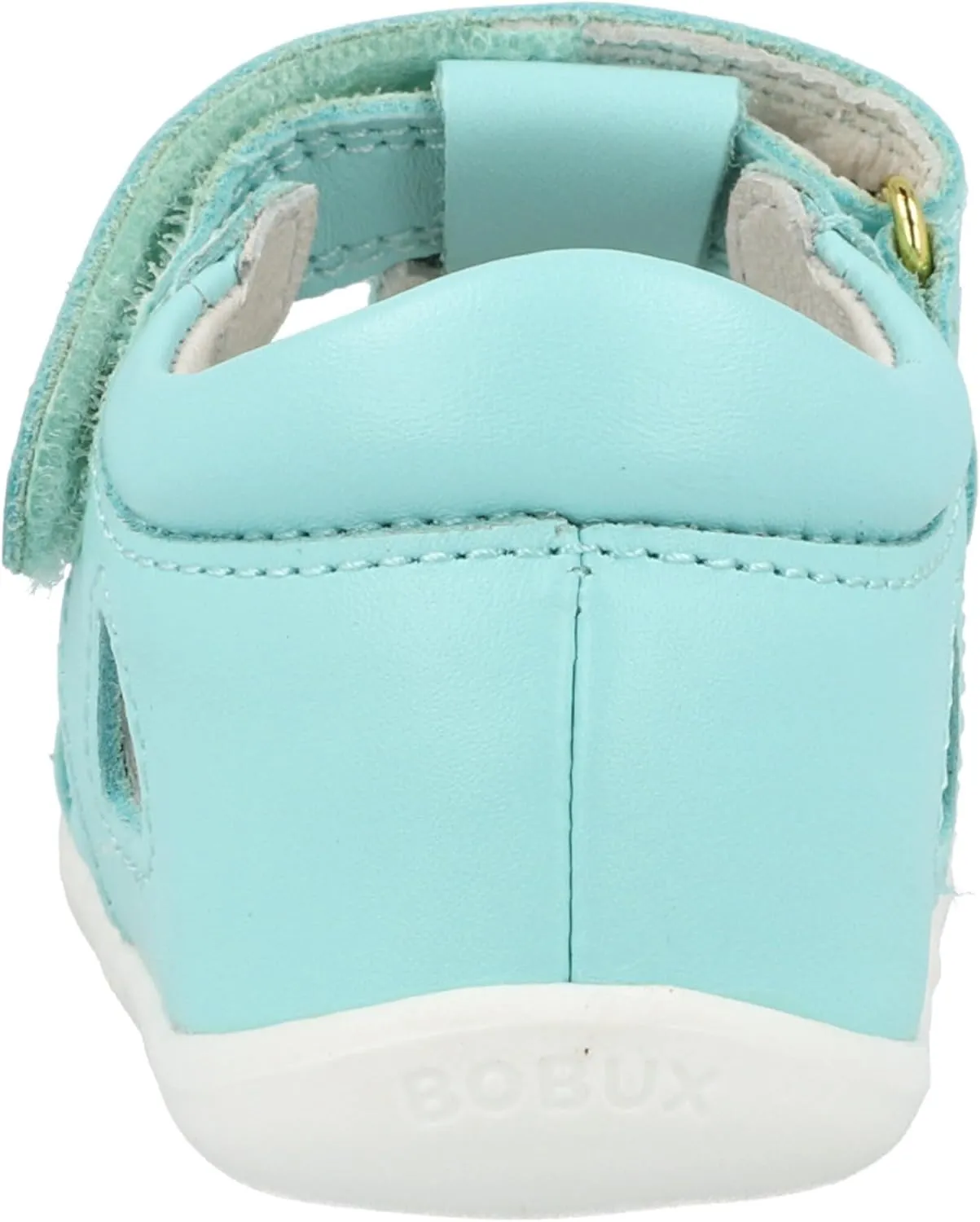 Bobux Step Up Tropicana II Mist Sandals Quickdry Leather Kids Closed-Toe Adjustable Strap
