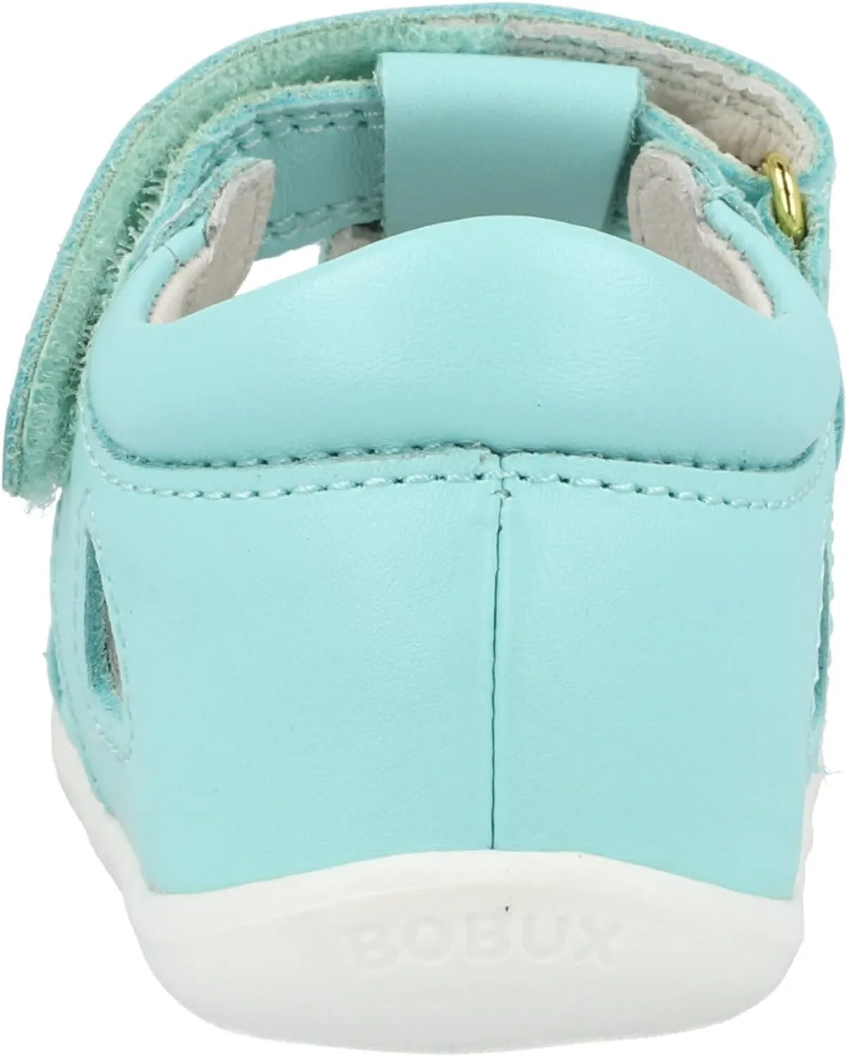 Bobux Step Up Tropicana II Mist Sandals Quickdry Leather Kids Closed-Toe Adjustable Strap