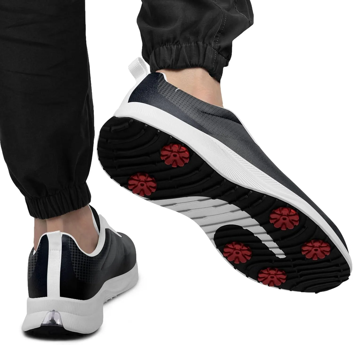 Breathable Golf Shoes for Men with Air-Outer, Ultra-Light Performance Walking Sneakers Enhanced Grip Sports Footwear