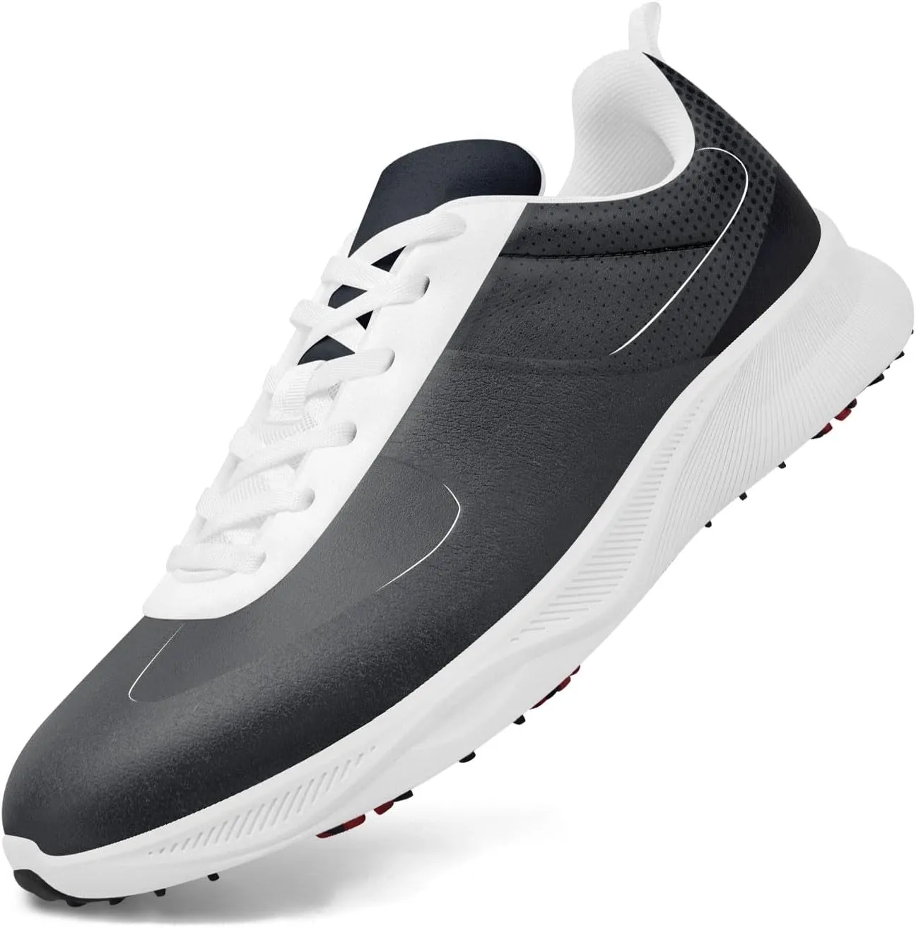 Breathable Golf Shoes for Men with Air-Outer, Ultra-Light Performance Walking Sneakers Enhanced Grip Sports Footwear