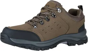 CAMEL CROWN Mens Hiking Shoes Waterproof Comfortable Work Shoes for Men Walking Outdoors Low-Cut Work Boots for Men