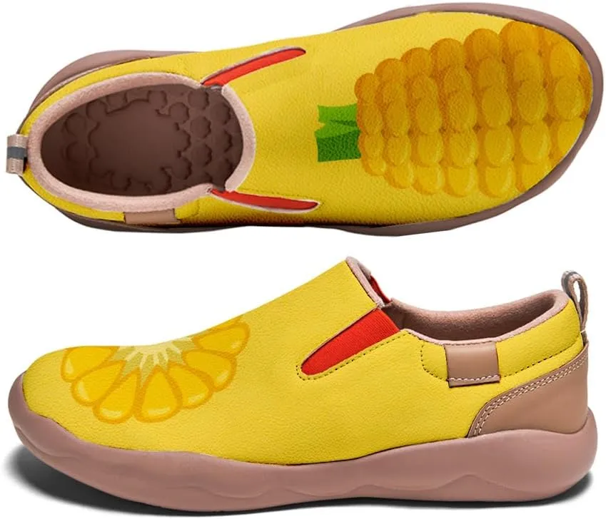 Casual Shoes for Men Art Painted Slip On Loafers Lightweight Fashion Travel Walking Sneaker