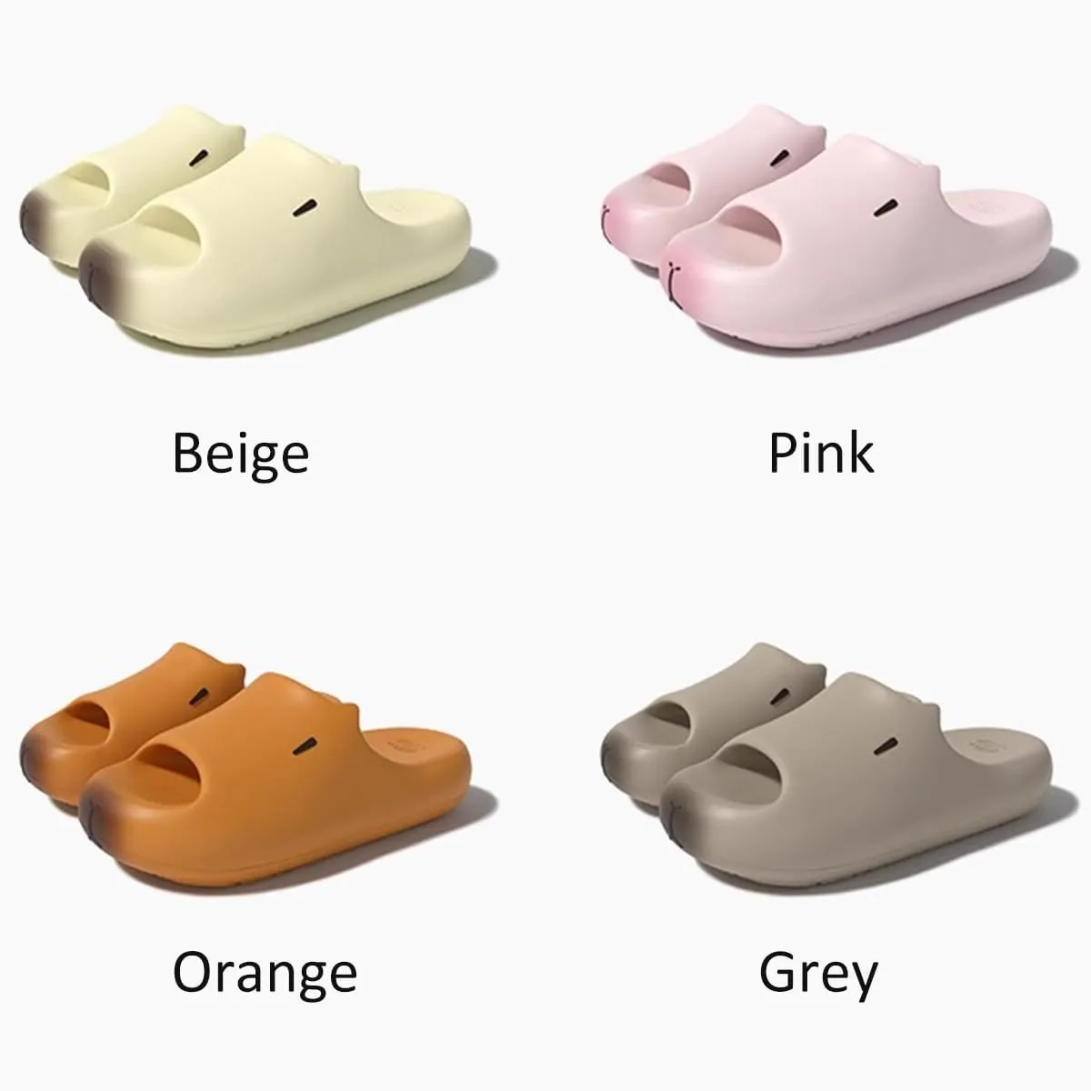 ChayChax Women Men Capybara Sandals Cloud Novelty Cute Slides Cartoon Animal Summer Slippers Non Slip Beach Pool Shower Shoes