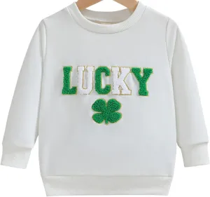 Christmas Outfit Toddler Baby Girl Pink Sweatshirt Long Sleeve Crewneck Pullover Xmas Santa Shirt Tops Winter Clothes