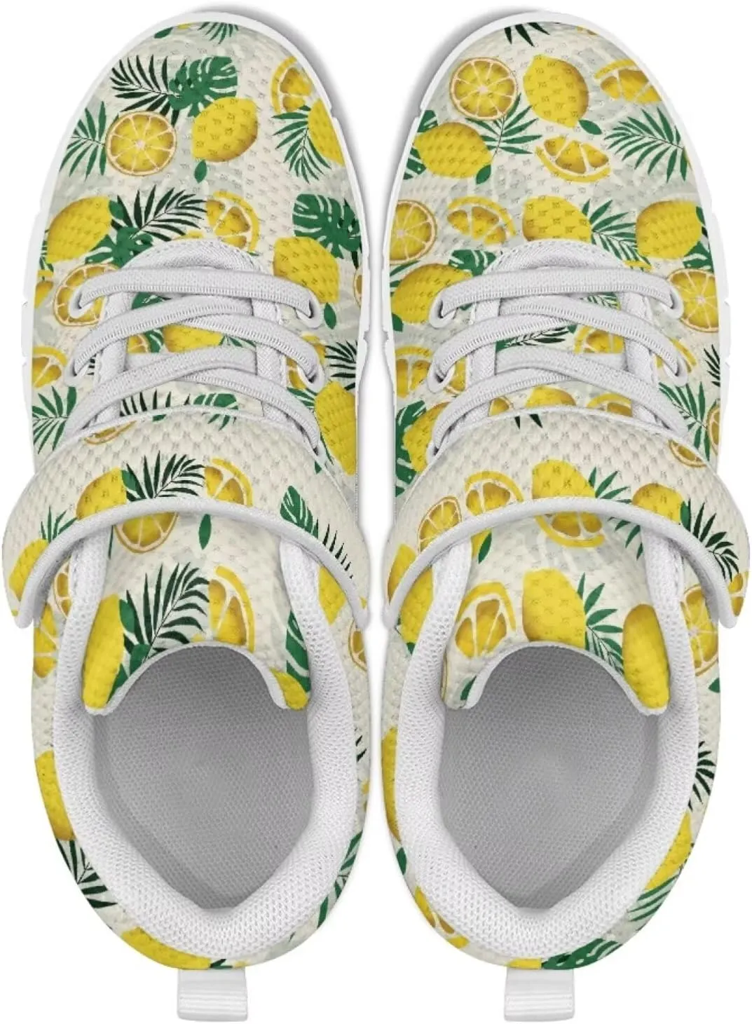 Coloranimal Kids Sneakers Walking Shoes Sports Shoes for Girls Slip On Sneakers Running Shoes Single Buckle Lace Up Shoes