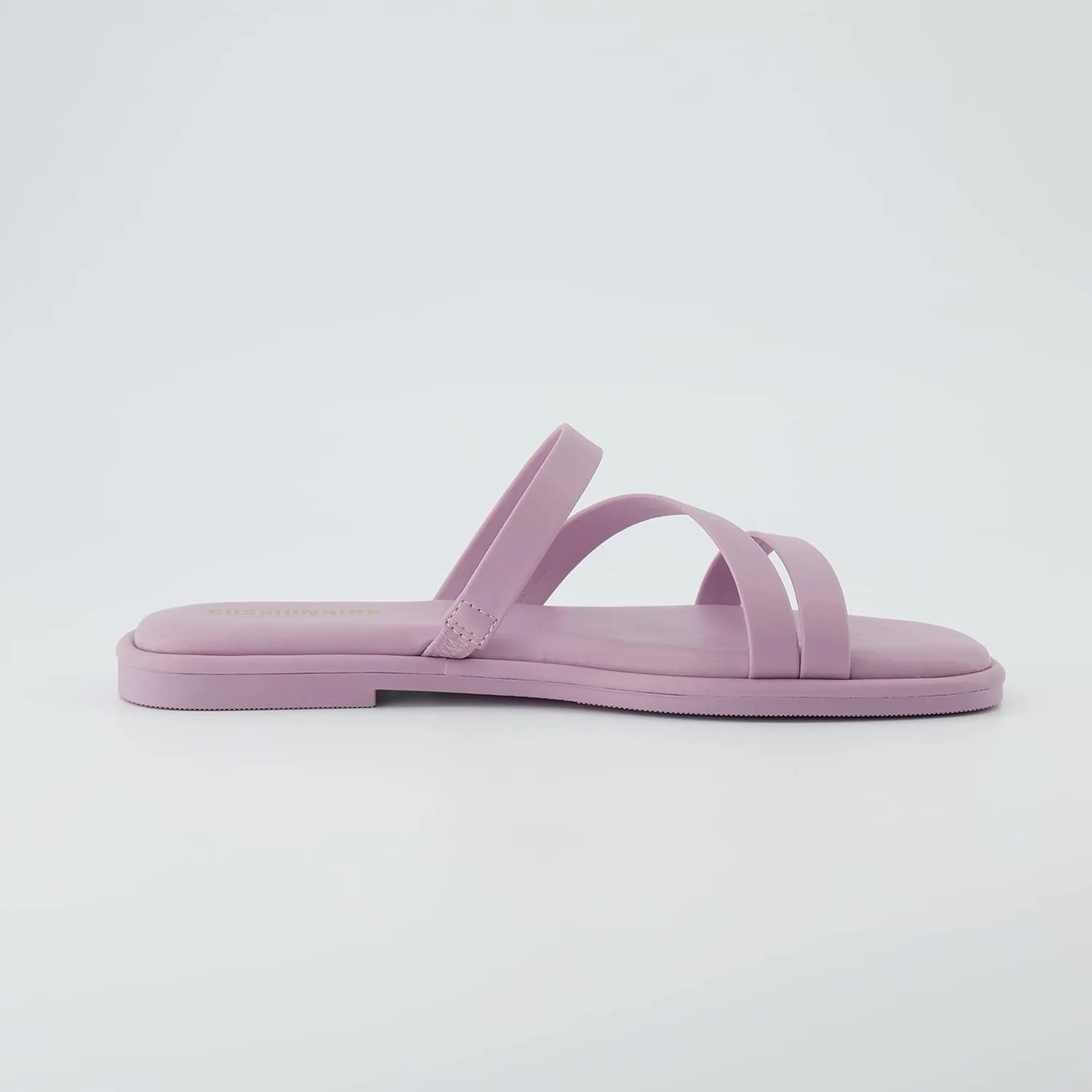 CUSHIONAIRE Women's Treat slide sandal  Memory Foam, Wide Widths Available