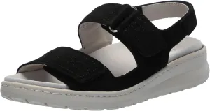 David Tate Womens Key Suede Peep Toe Slingback Sandals
