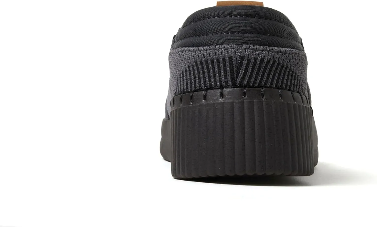 Dearfoams Women's Livie Machine Washable X Strap Knit Sneaker
