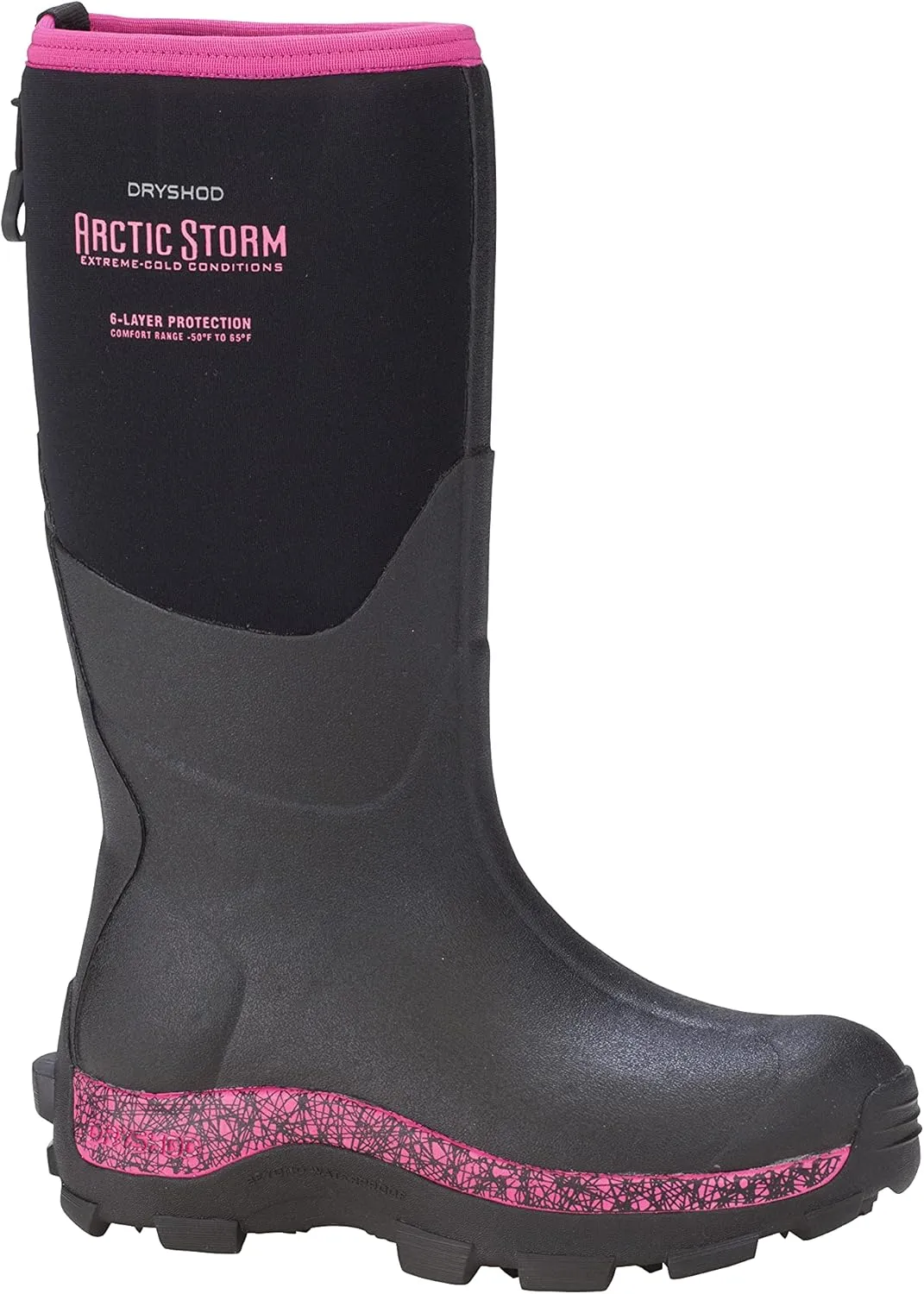 Dryshod Womens Arctic Storm Hi Pull On Boots Calf