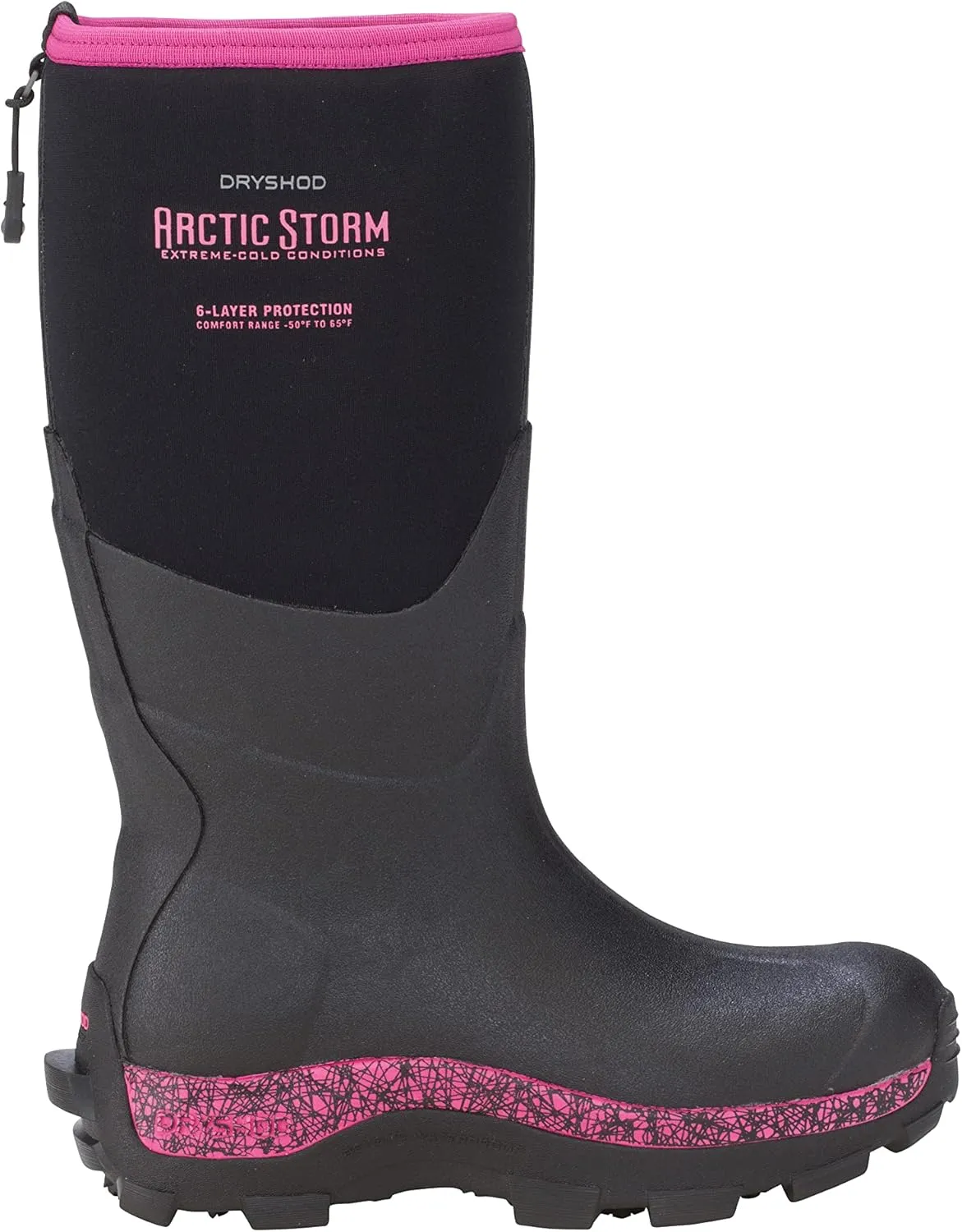 Dryshod Womens Arctic Storm Hi Pull On Boots Calf
