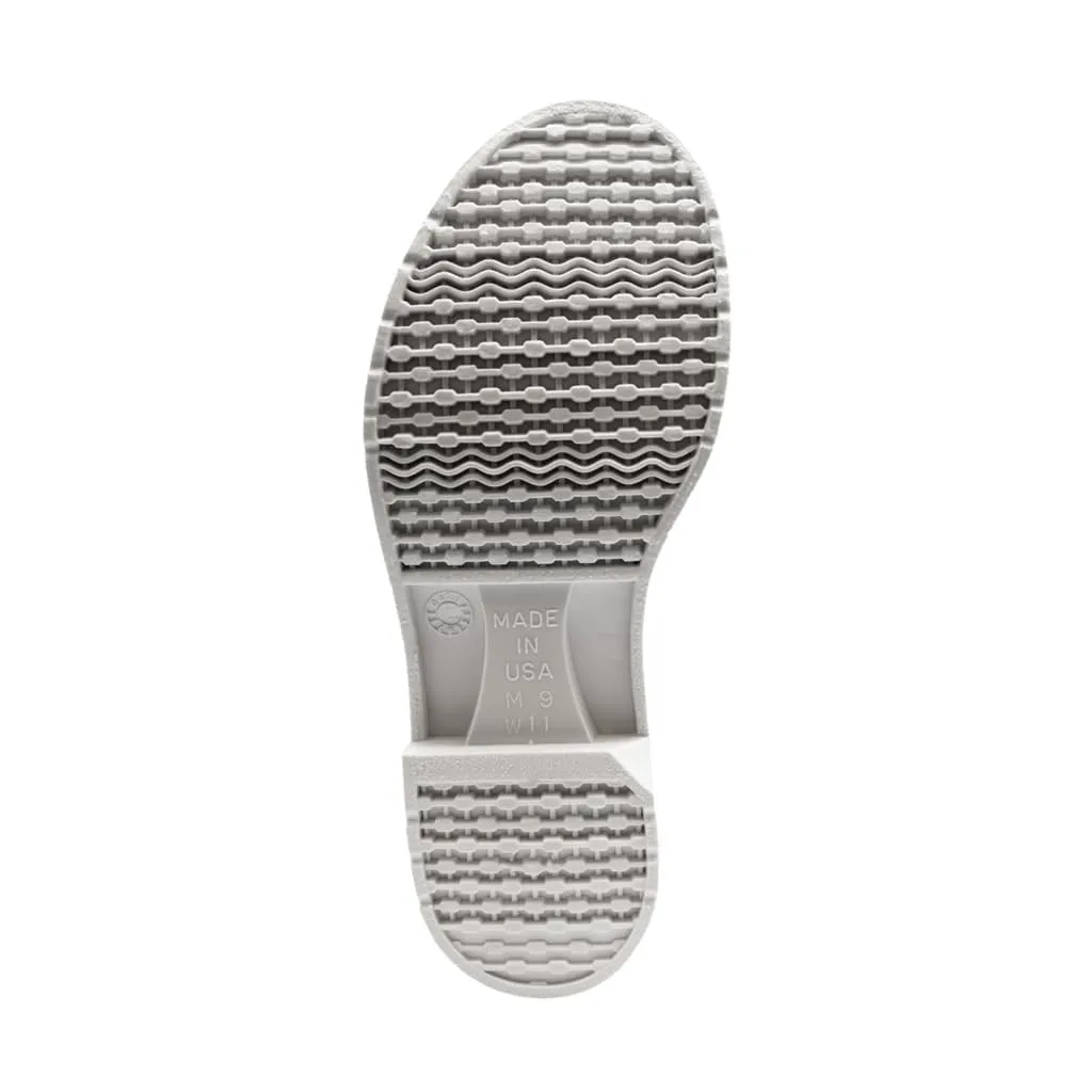 DUNLOP Protective Footwear, Plain Toe White Safety Lock, 100% Waterproof PVC, Lightweight and Durable Protective Footwear, Slip-Resistant, 8101100.09, Size 9 US