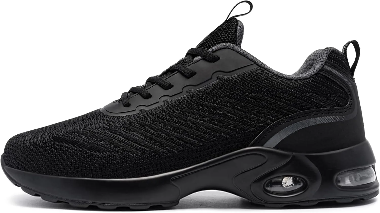 DYKHMILY Steel Toe Shoes for Men Lightweight Work Shoes Comfortable Safety Shoes Air Cushion Construction Shoes
