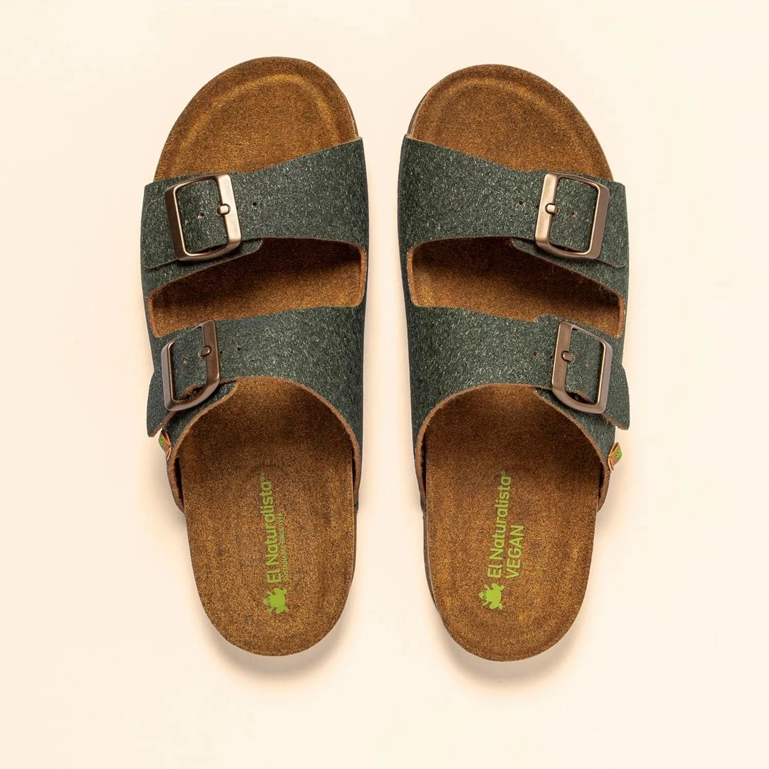 El Naturalista Men's Classic Flat Sandal
