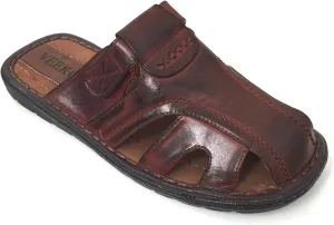 FLV Men's Sandals Open Toe Slide Casual Fisherman Summer Flip Flops Shoes