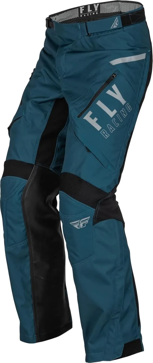 Fly Racing 2023 Patrol Slate Blue/Black Adult Moto Gear Set - (Over the Boot) Pant and Jersey Combo