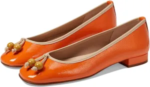 French Sole Rumba - Flats for Women - Leather Lining - Microfiber Footbed - Rubber Outsole - Stacked Heel