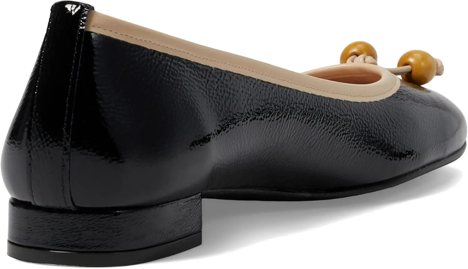 French Sole Rumba - Flats for Women - Leather Lining - Microfiber Footbed - Rubber Outsole - Stacked Heel