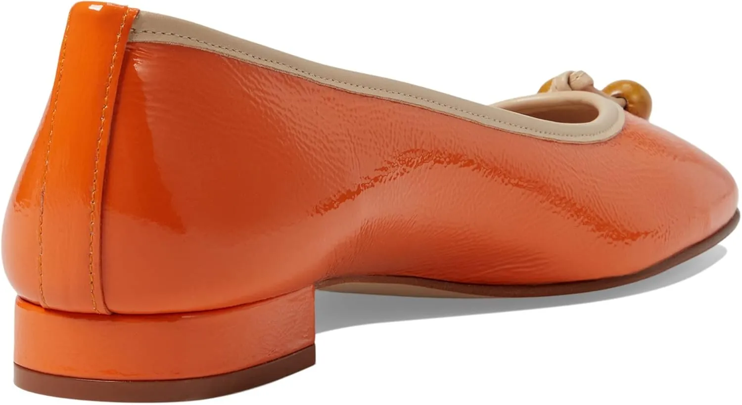 French Sole Rumba - Flats for Women - Leather Lining - Microfiber Footbed - Rubber Outsole - Stacked Heel