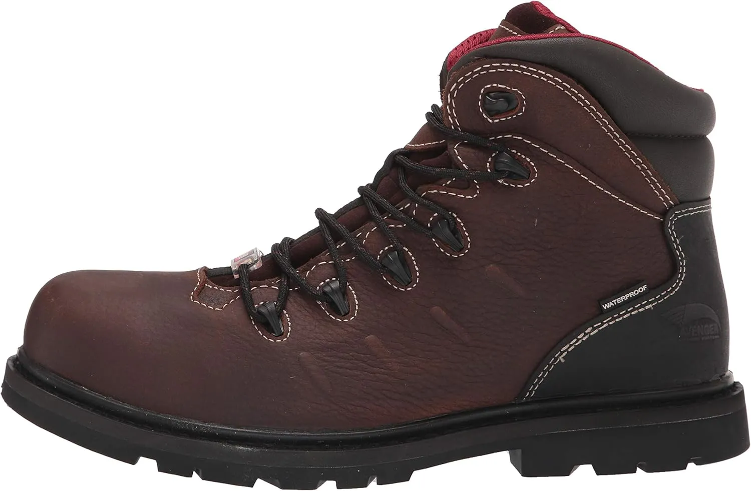 FSI FOOTWEAR SPECIALTIES INTERNATIONAL Men's 6" Leather Carbon Comp Toe Waterproof Eh Slip Resistant Boot