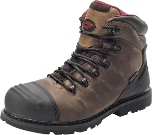 FSI FOOTWEAR SPECIALTIES INTERNATIONAL Men's 6" Leather Carbon Comp Toe Waterproof Eh Slip Resistant Boot