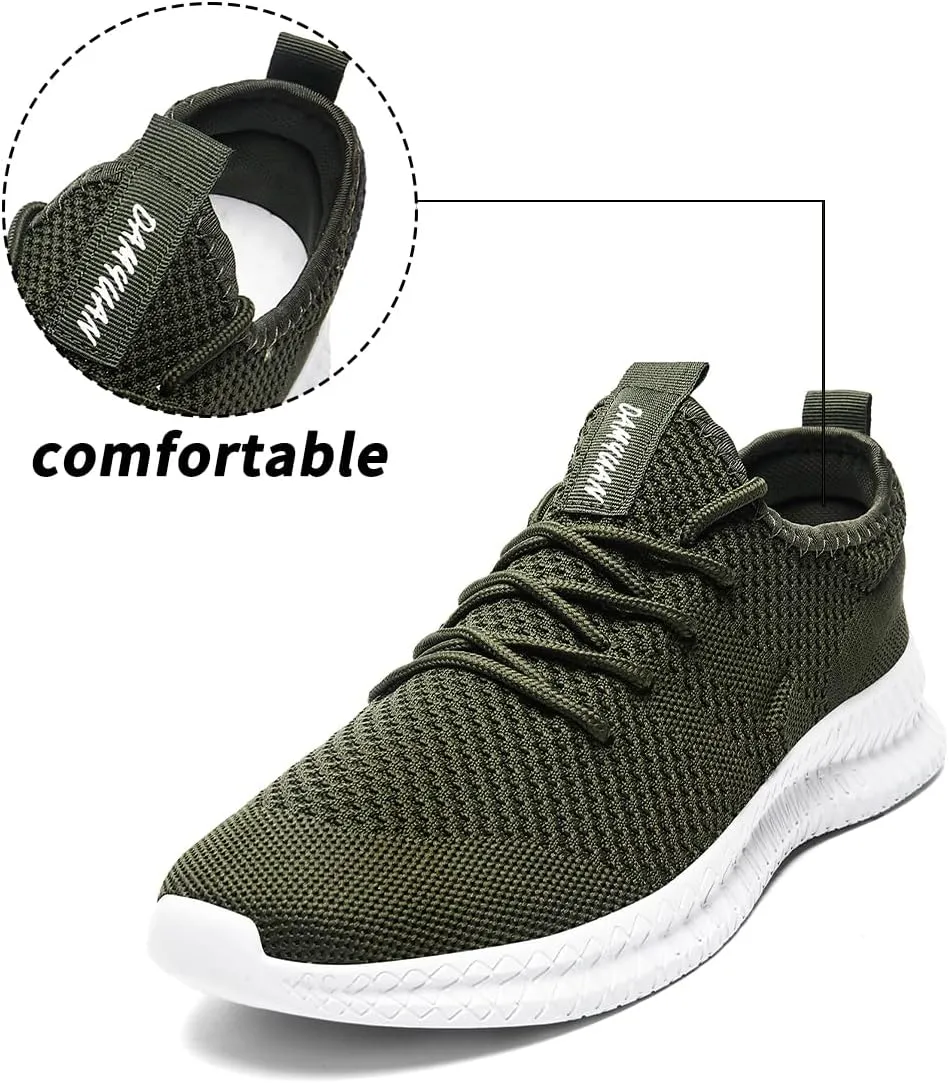 FUJEAK Womens Running Shoes Casual Slip on Walking Shoes Gym Workout Shoes Fashion Sneakers Non Slip Athletic Tennis Sports Shoes