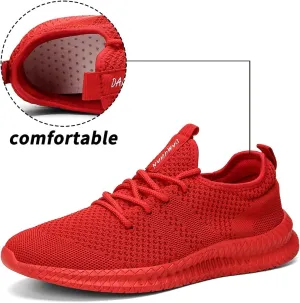 FUJEAK Womens Running Shoes Casual Slip on Walking Shoes Gym Workout Shoes Fashion Sneakers Non Slip Athletic Tennis Sports Shoes