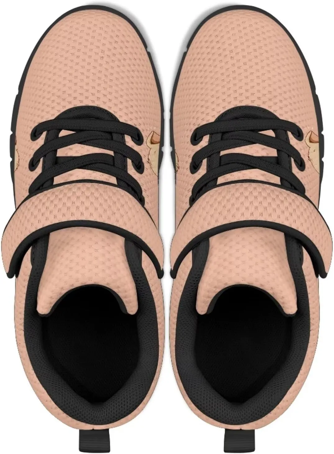 Girls Pig Axolotl Art Print Athletic Running Sneakers for Girls Boys Hiking Tennis Fitness Shoes