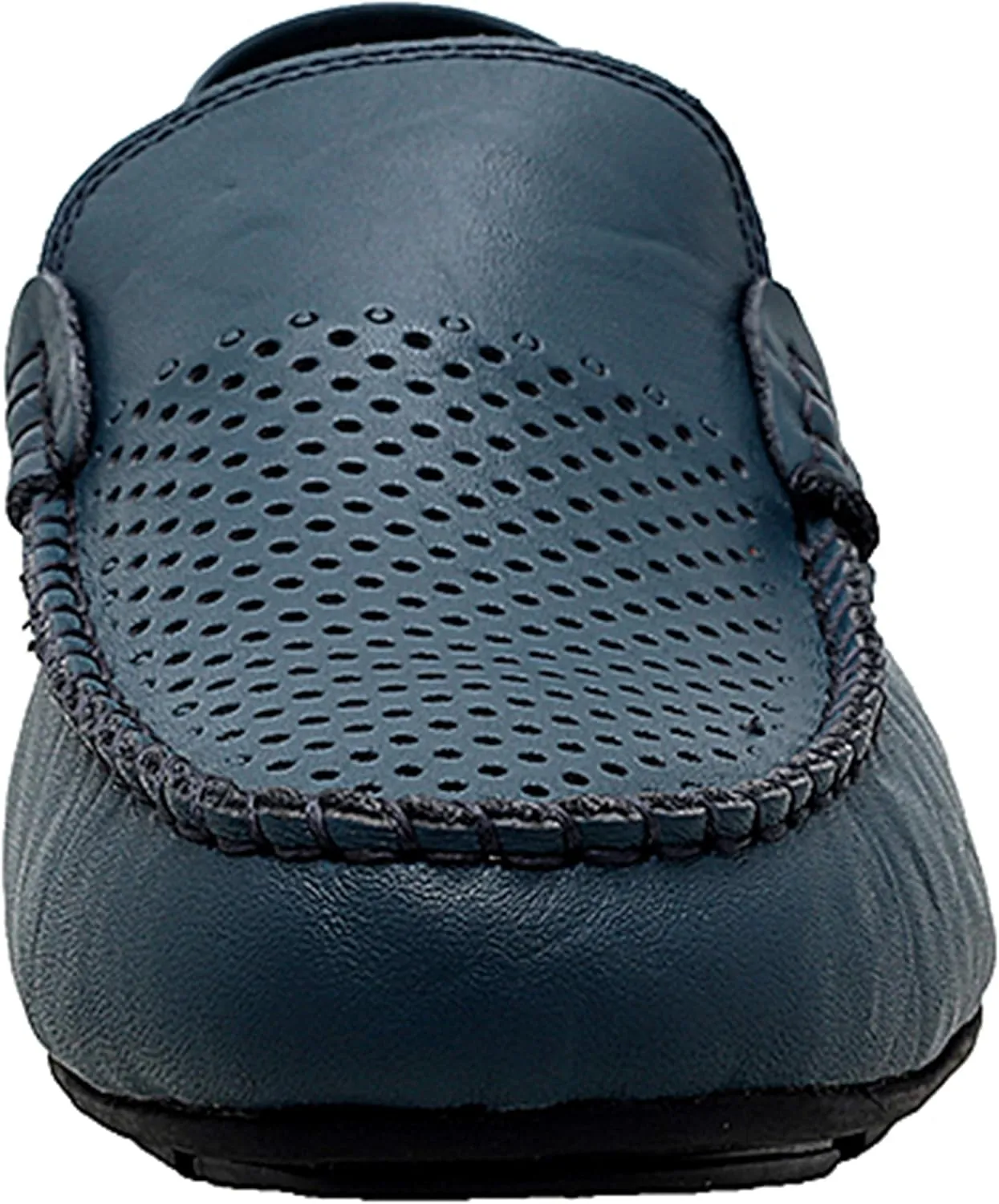 Go Tour Men's Premium Genuine Leather Casual Slip on Loafers Breathable Driving Shoes Fashion Slipper