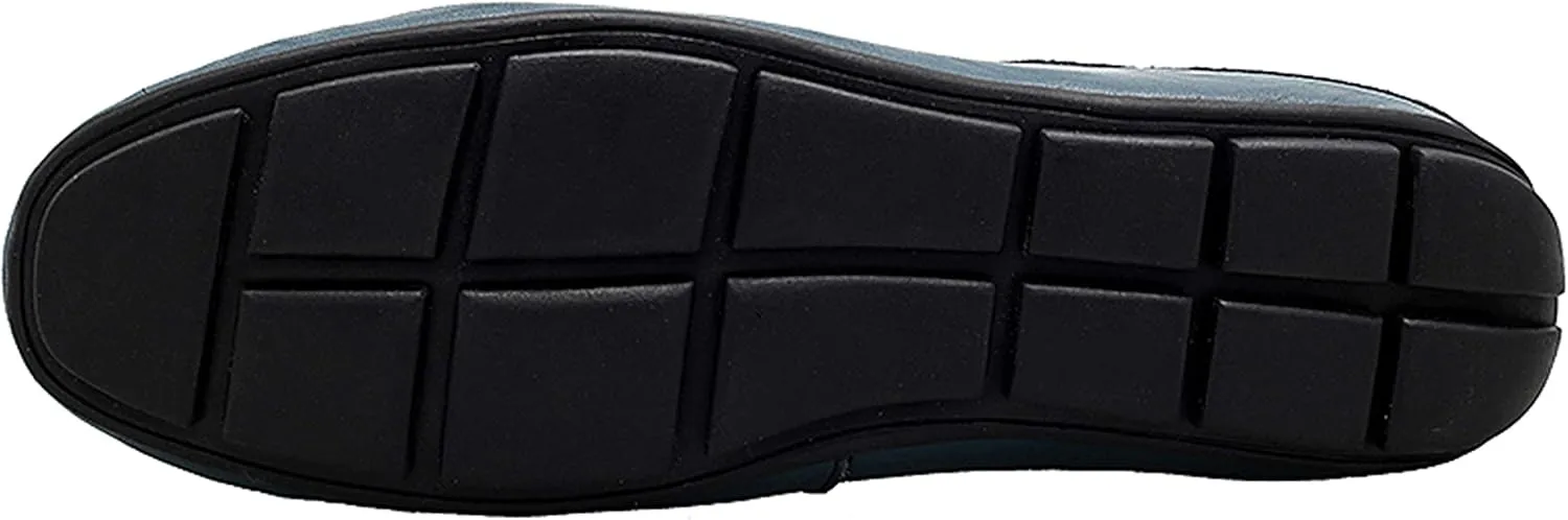 Go Tour Men's Premium Genuine Leather Casual Slip on Loafers Breathable Driving Shoes Fashion Slipper