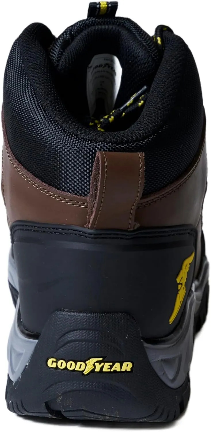 Goodyear Barrett Mens Boot -Steel Toe Work Boots for Men with Rugged Comfort & Protection