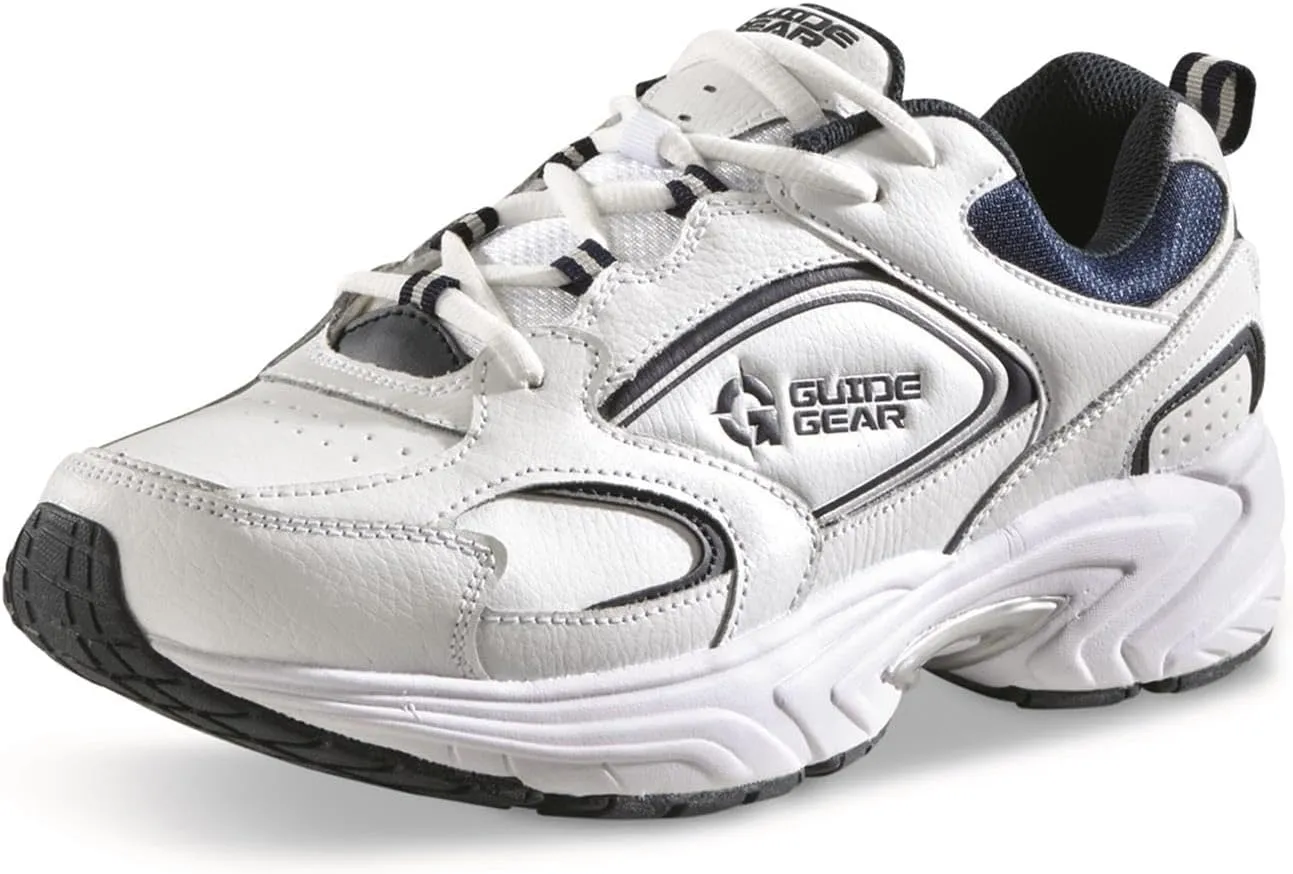 Guide Gear Lace Up Walking Shoes for Men, Comfortable Shoes for Work, Casual Working