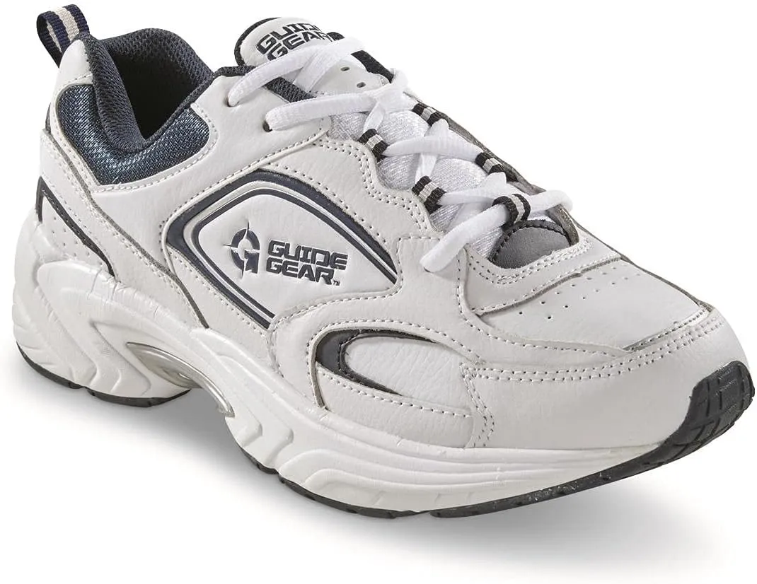 Guide Gear Lace Up Walking Shoes for Men, Comfortable Shoes for Work, Casual Working