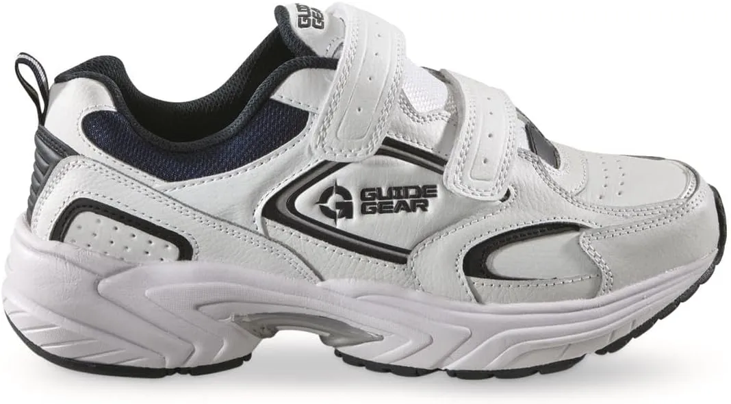 Guide Gear Walking Shoes for Men Hook-and-Loop, Comfortable Shoes for Work, Casual, Working