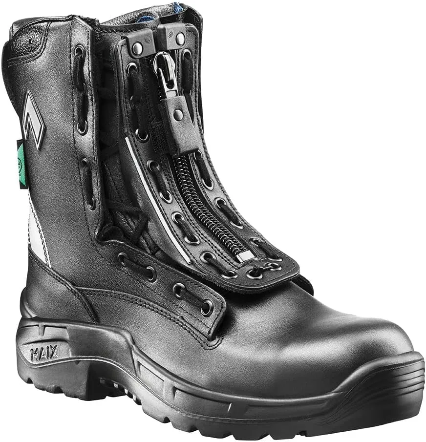 HAIX Airpower R2 Women's Steel-Toed Puncture-Resistant Waterproof EMS Working Boots with Supported Arches