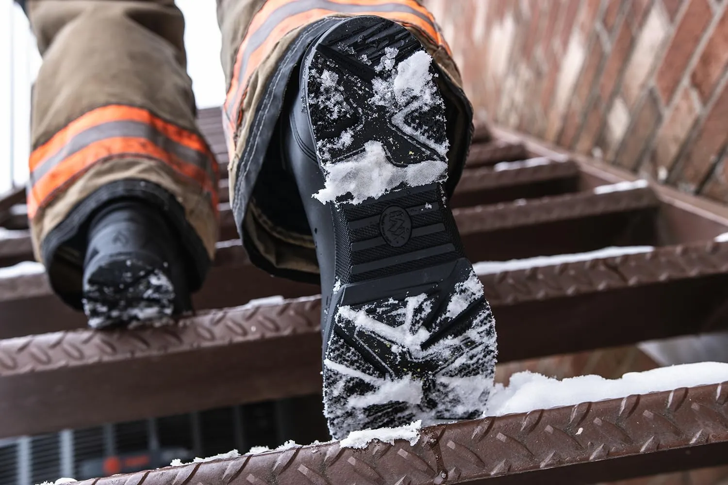 HAIX Fire Eagle Air Grip Xtreme Composite-Toed Waterproof Firefighting Boots with Extreme Grip Soles