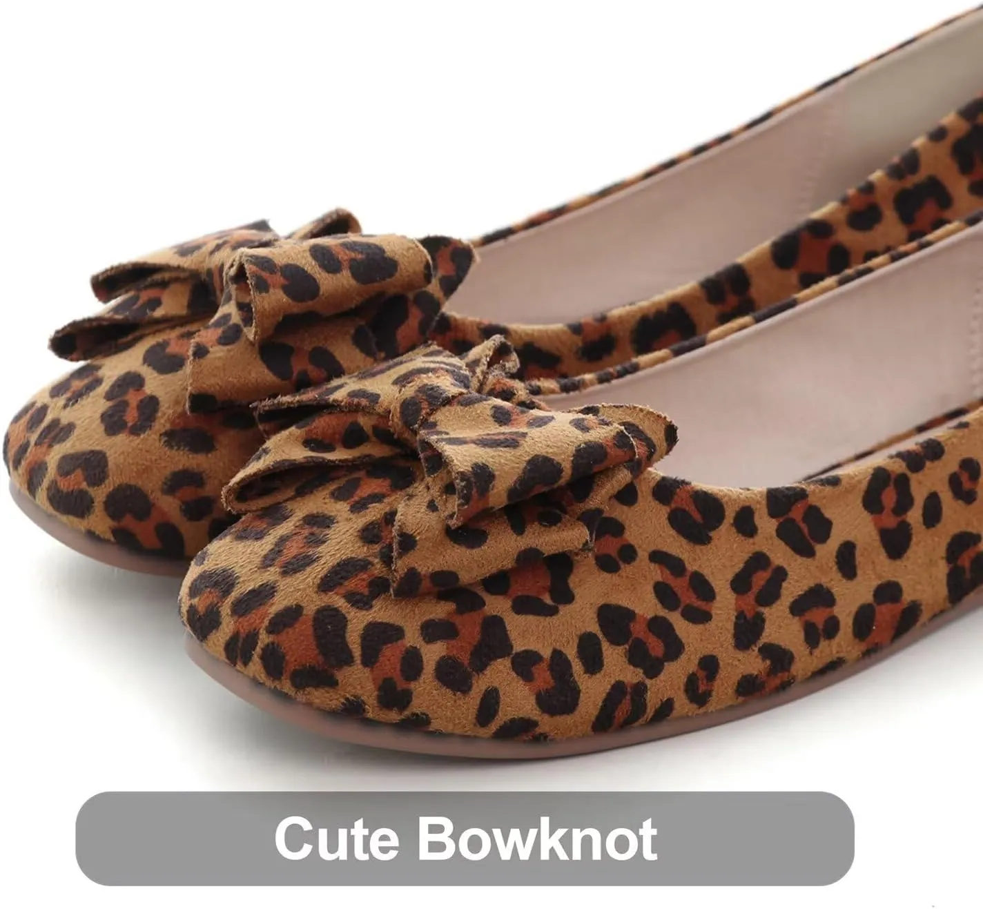Hee grand Classic Solid Square Toe Ballet Flats for Women Comfort Casual Flats Lightweight Slip on Loafers Suede Dress Shoes