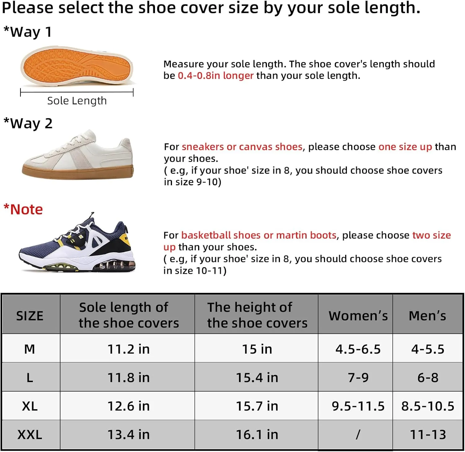 High Cylinder Rain Boots Waterproof Anti-Snow Shoe Covers Reusable Rain Boots Protective Gear for Men and Women Galoshes