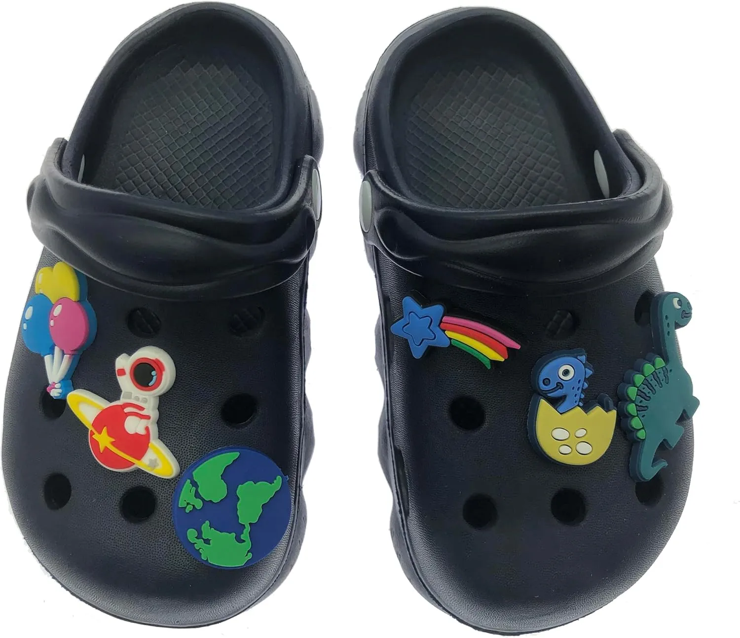 INMINPIN Kids Cute Clogs Cartoon Garden Shoes Boys Girls Slides Slippers Indoor Outdoor Children Water Shower Beach Pool Sandals