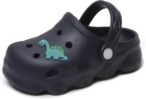 INMINPIN Kids Cute Clogs Cartoon Garden Shoes Boys Girls Slides Slippers Indoor Outdoor Children Water Shower Beach Pool Sandals