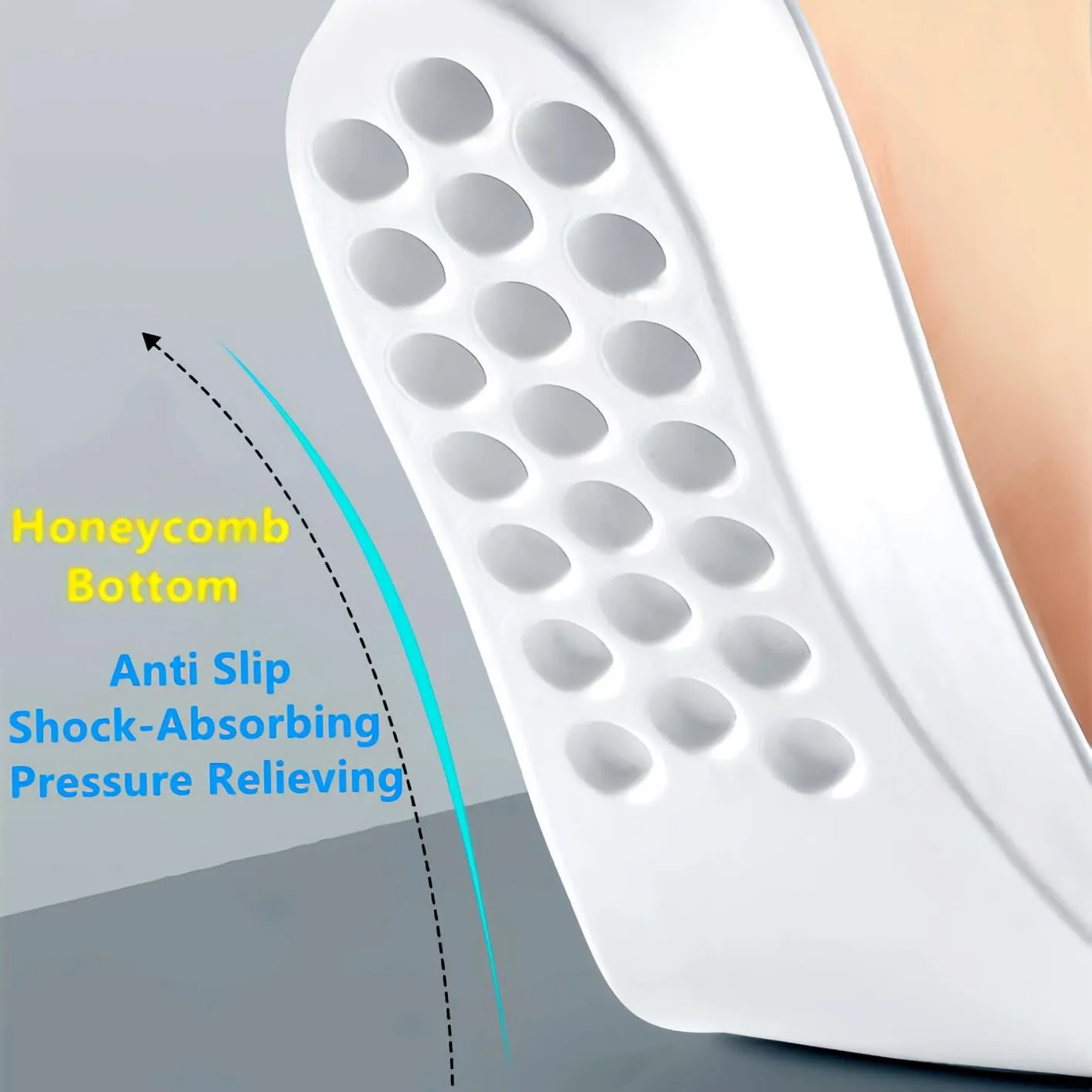 Insole Height Increase Men,Height Boosters,Shoe Height Inserts to Make You Taller,Heel Shoe Lifts for Uneven Legs,Orthopedic Highpads,Foot Lifts,Height Increasing,Rizzsoles (9.17''Lx1.2''UP) (1 Pair)
