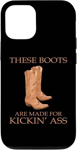 iPhone 15 Cowboycore Kickin Ass Save A Horse Ride A Cowboy Saddle Up Case