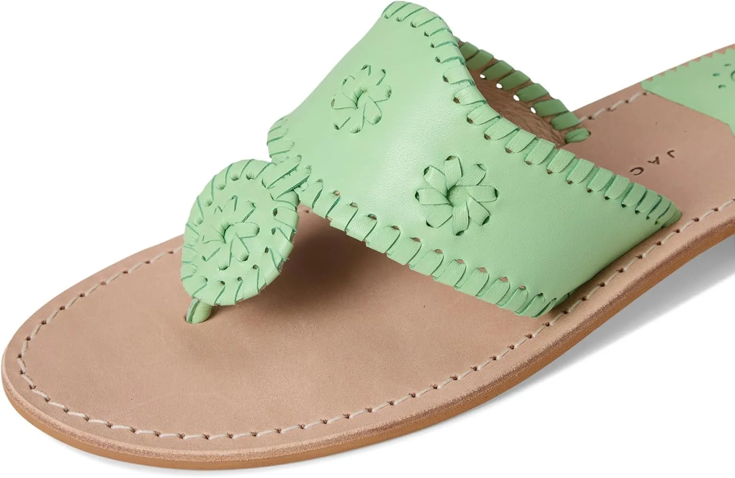 Jack Rogers Women's Jacks Flat Sandal-Nappa